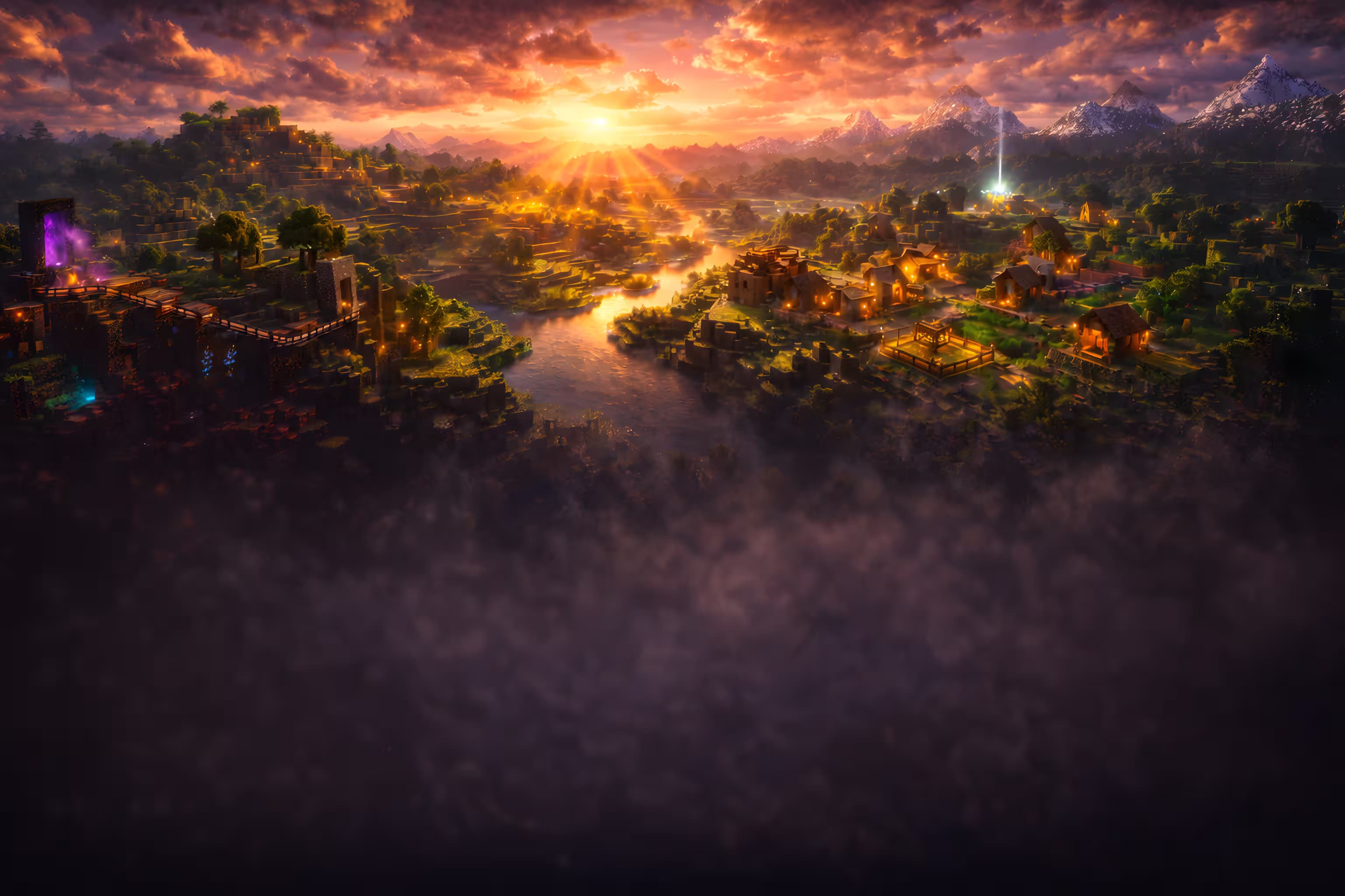 Minecraft background